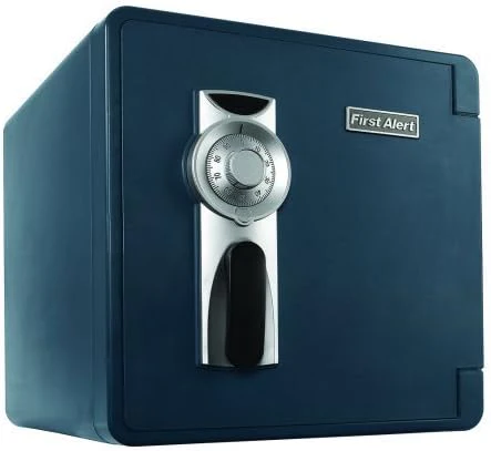First Alert 1.32 CU' Waterproof 1 Hour Fire Safe with Combination Lock & Bolt Down Kit - Image 2