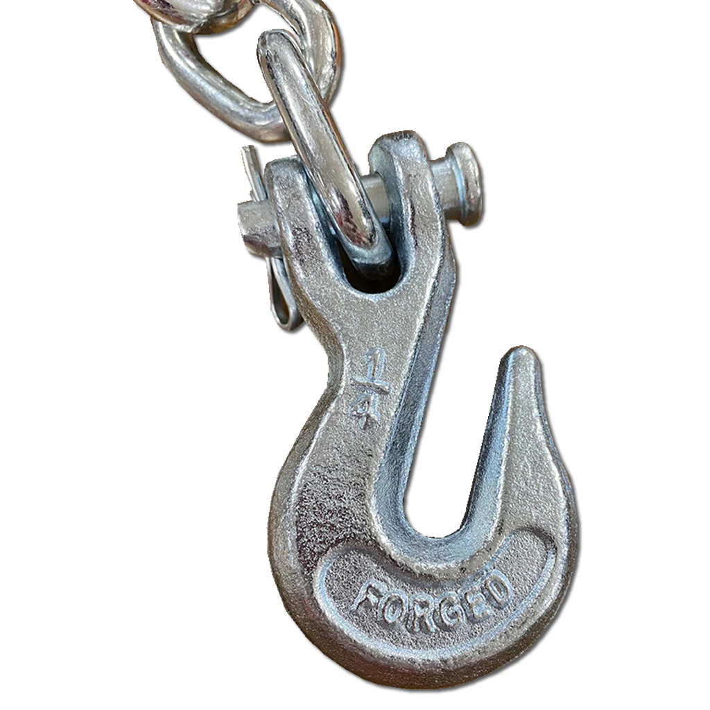 1 4 x 12 Log Chain with Forged Hooks - Image 2