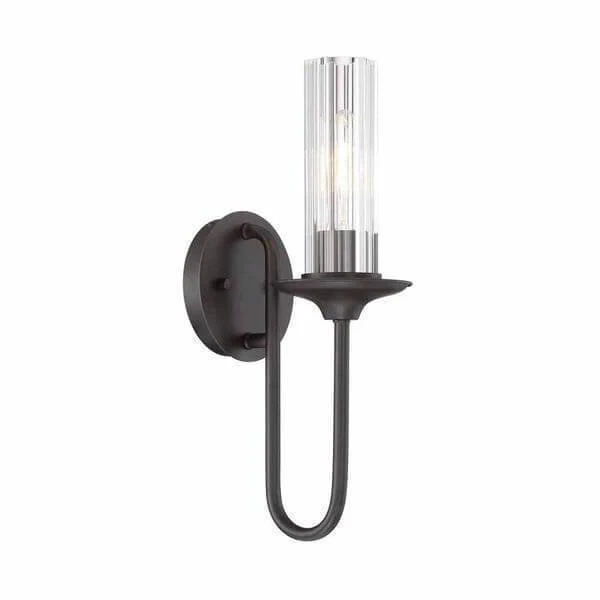 Cordelia Lighting Vintage Bronze Wall Sconce Light Damaged Box