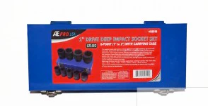 10 Piece Impact Socket Set 1"