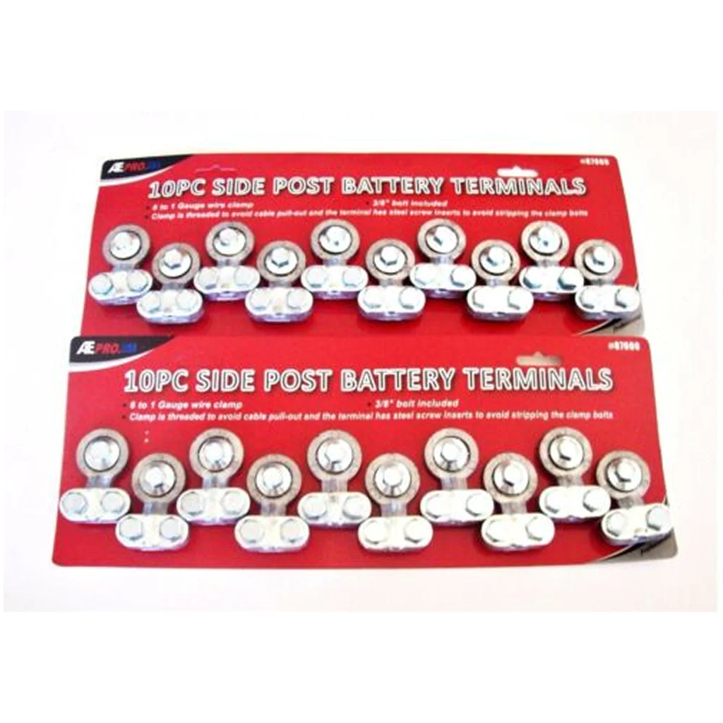 10 Piece Side Post Battery Terminals - Image 2