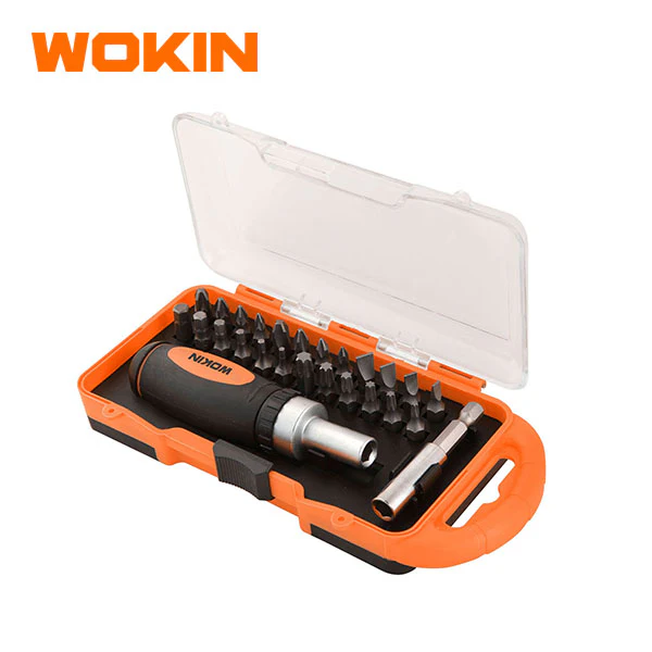 Wokin 26 Piece Bit Set with Handle - Image 2