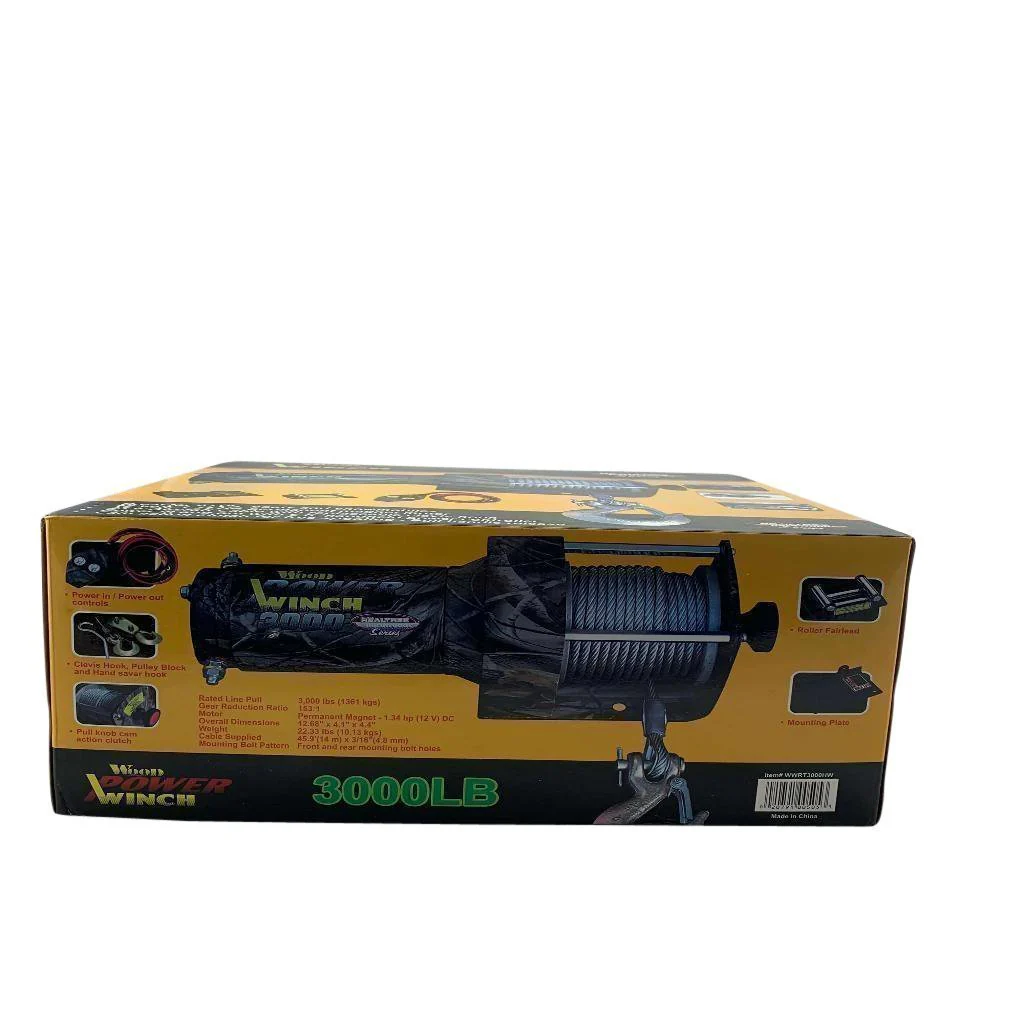 3000 Pound Winch Real Tree - Image 4