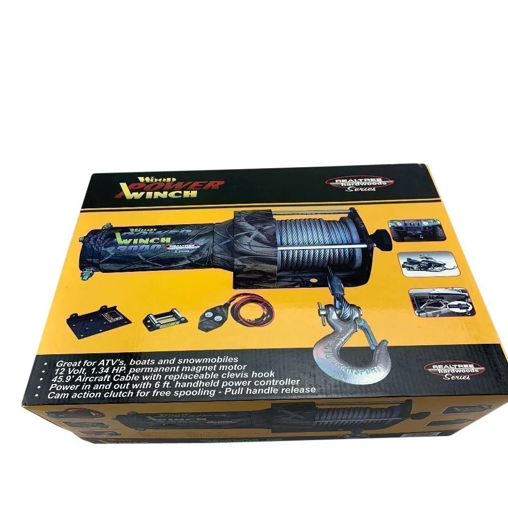 3000 Pound Winch Real Tree - Image 5