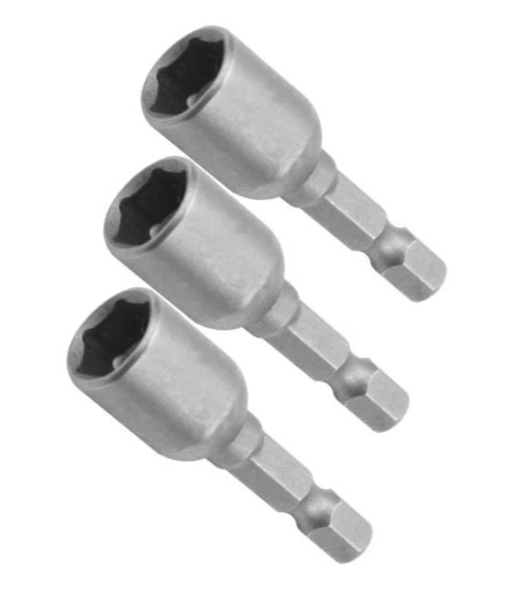Wokin 3 Pc Magnetic Nut Socket Set - 5/16 Inch - Image 2