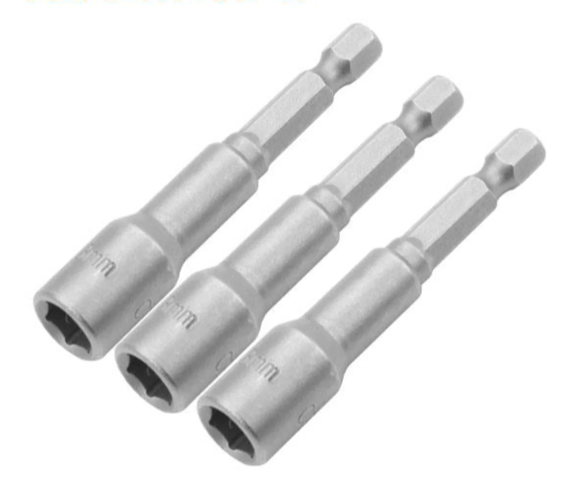 Wokin 3 Pieces Magnetic Nut Socket Set