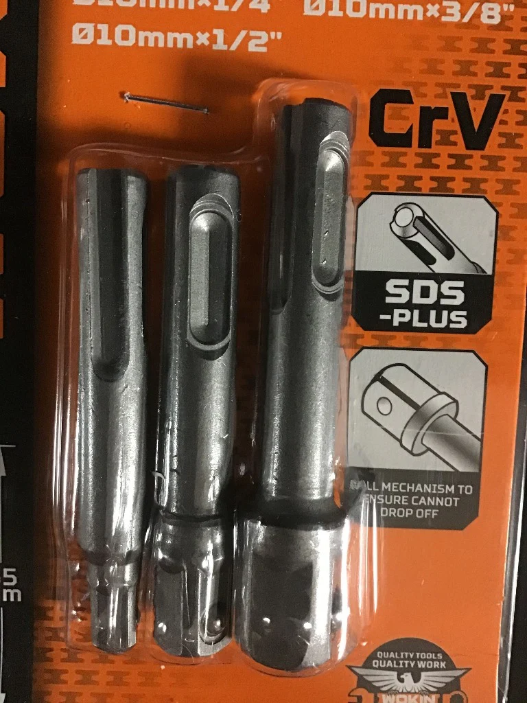 Wokin 3 Pieces SDS Plus Adaptor - Image 2