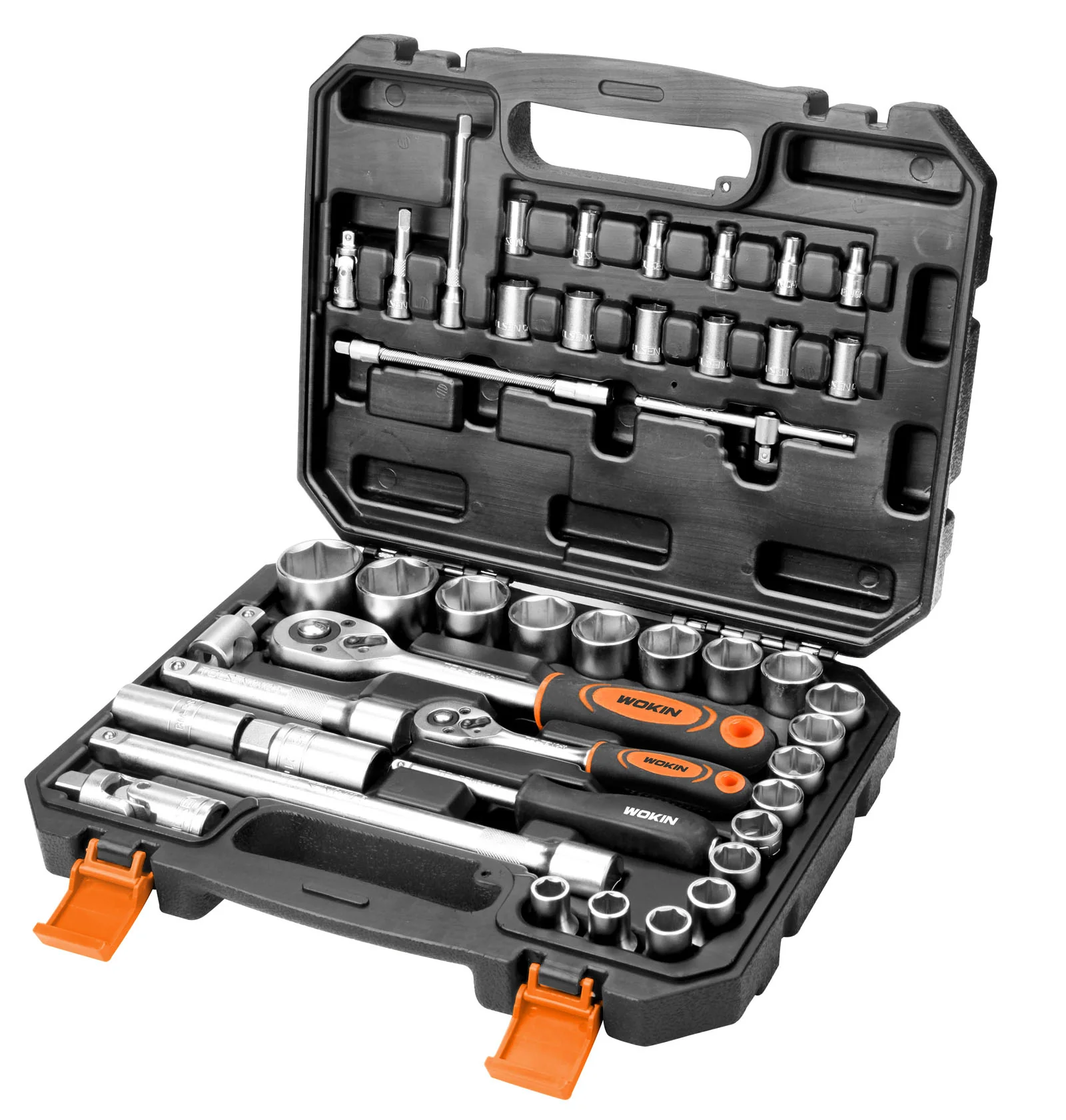 Wokin 45 Pieces 1 /4 Inch And 1 / 2 Inch Socket Sets