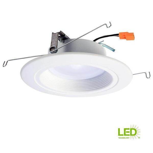 Halo 5 inch and 6 inch 3000K Matte White Recessed LED Retrofit Baffle Trim Module 80 CRI Damaged Box