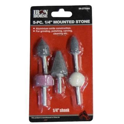 5 PC 1 4 Inch Mounted Stone Set