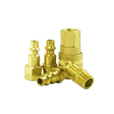 Neiko 5pc Hi Flo Brass Coupler Set - Image 2