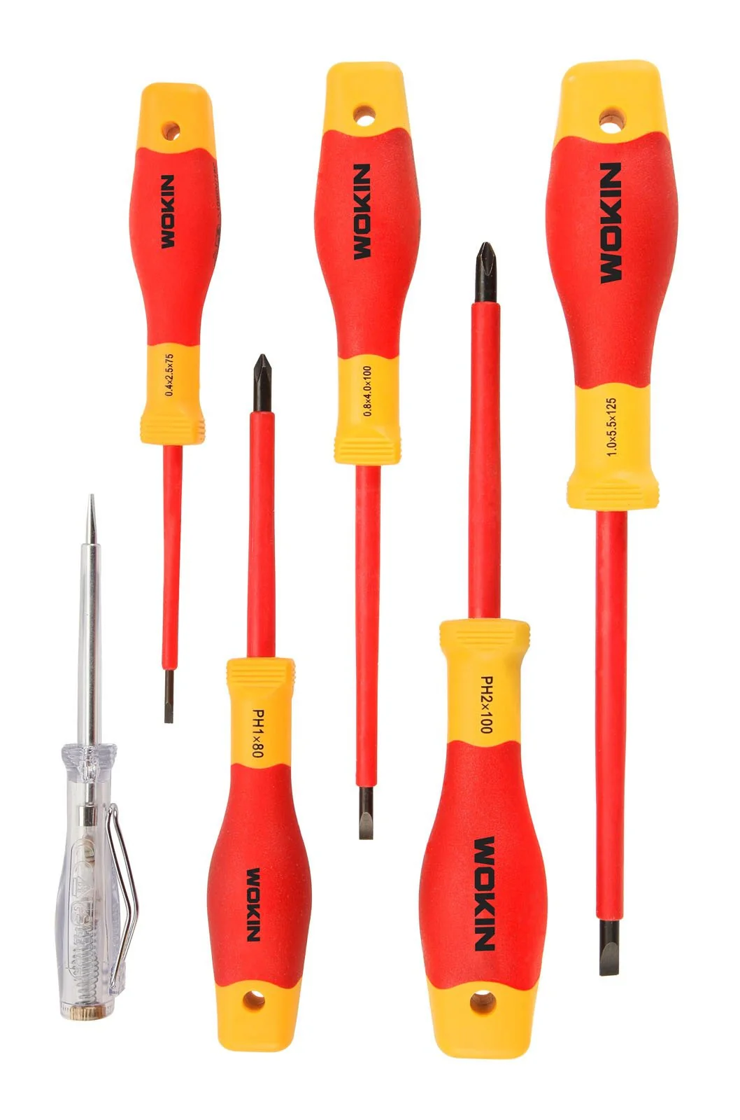 Wokin 6 Pieces Insulated Screwdrivers Set Premium Line - Image 2