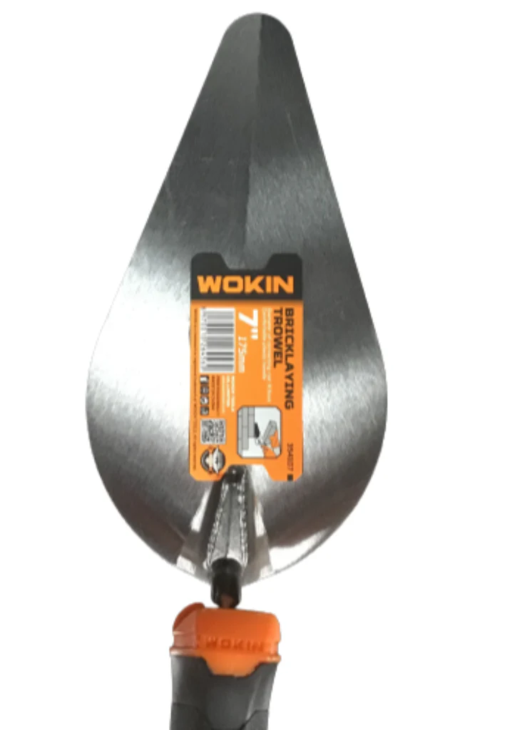 Wokin 7 Inch Bricklaying Trowel Plastic Handle - Image 2