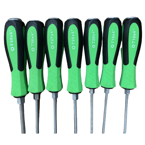 7 Piece Star Driver Go Thru Screwdriver Set - Image 2