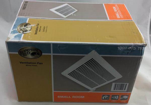 70 CFM No Cut Ceiling Mount Exhaust Bath Fan Damaged Box - Image 2