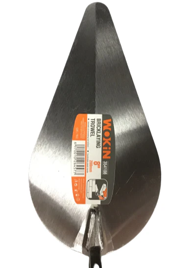 Wokin 8 Inch Bricklaying Trowel Plastic Handle - Image 2
