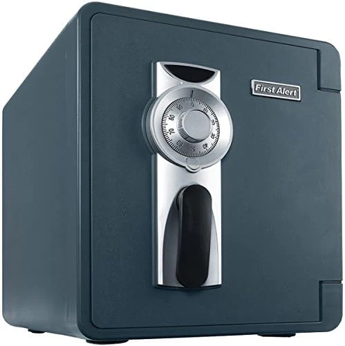First Alert .92 CU' Waterproof 1 Hour Fire Safe with Combination Lock & Bolt Down Kit - Image 2