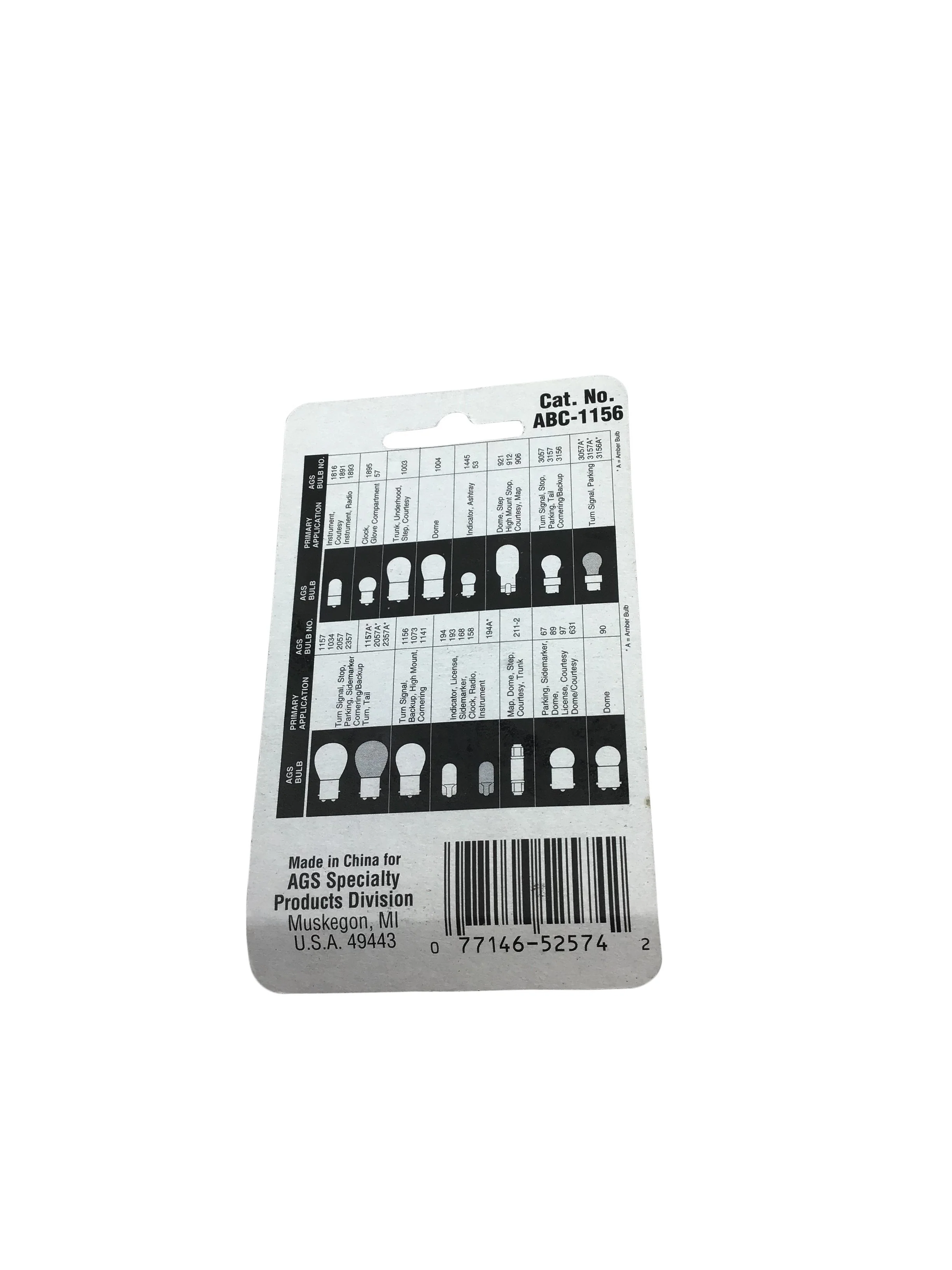 Ags Miniature Auto Bulbs for Turn Signals and Reverse - Image 2