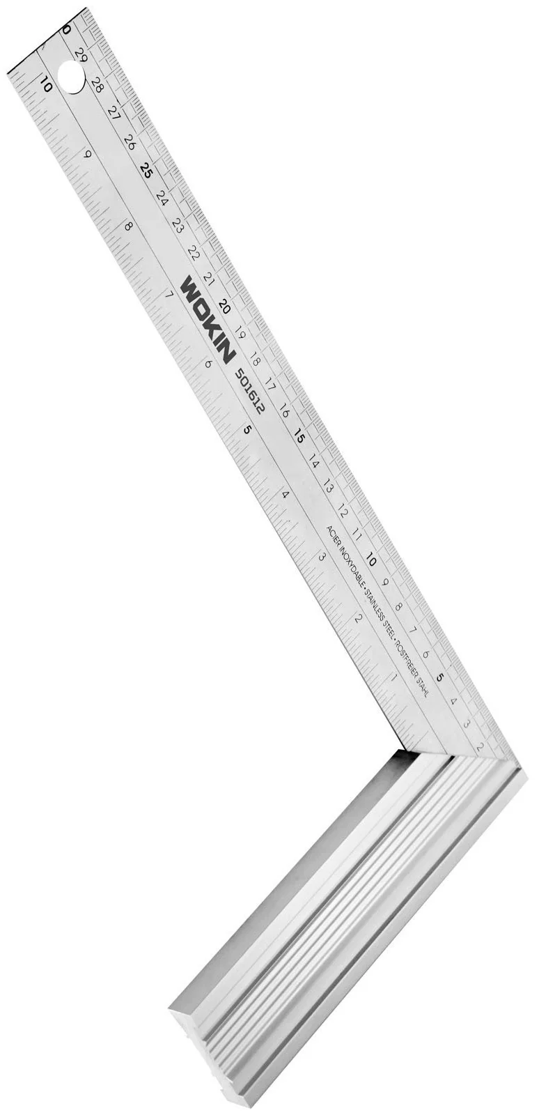 Wokin 12 Inch Aluminium Steel Angle Square - Image 2