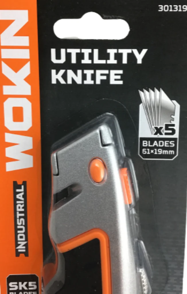 Wokin Aluminum Alloy Body Utility Knife - Image 3