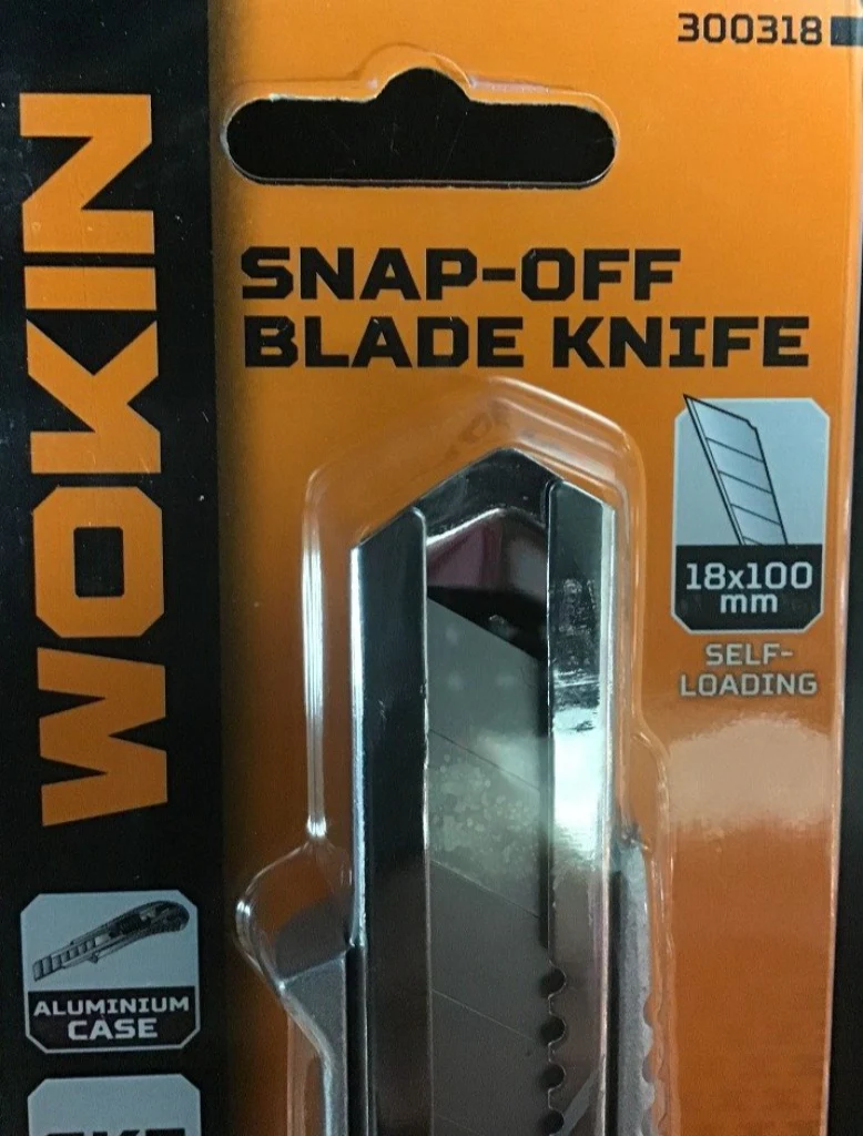 Wokin Aluminum Case Snap Off Blade Knife - Image 3