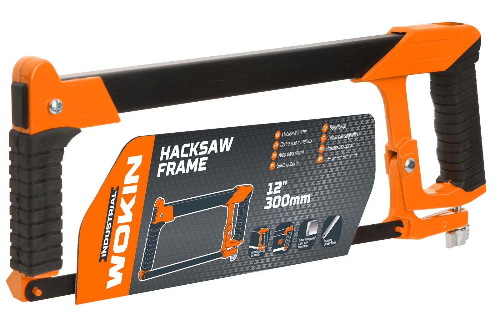 Wokin Aluminum Handle 12 Inch Hacksaw Frame