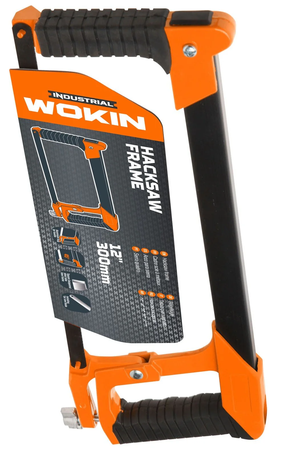 Wokin Aluminum Handle 12 Inch Hacksaw Frame - Image 2