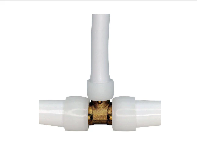 Apollo 3/4 in. x 3/4 in. x 1/2 in. Brass PEX-A Expansion Barb Reducing Tee (5-Pack) DAMAGED BOX - Image 4