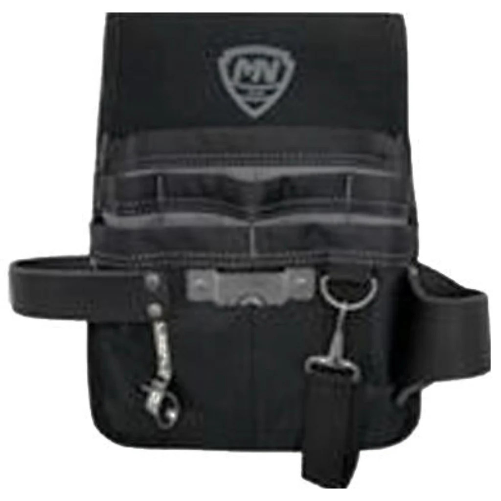 Black And Gray 6 Pocket Electrician Pouch - Image 2