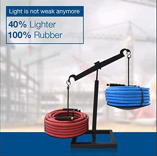 BluBird Flexible Rubber Air Hose 1/4 Inch x 25 Foot - Image 3