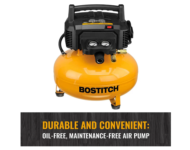 Bostitch Pancake Air Compressor Oil Free 150 PSI - Image 2