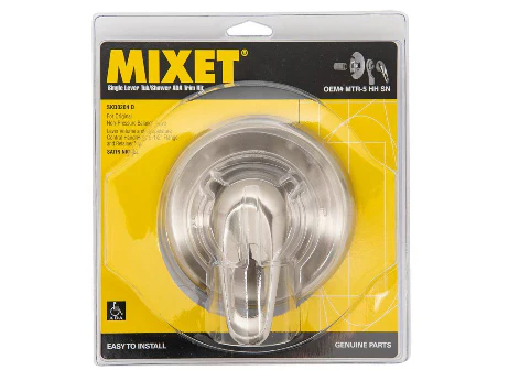 BrassCraft Rebuild Trim Kit in Satin Nickel for Single Lever Tub/Shower Faucets DAMAGED BOX - Image 3