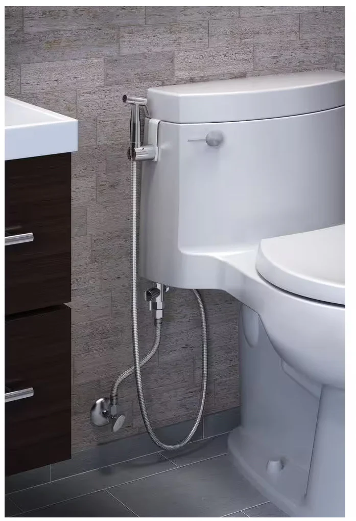 Brondell CleanSpa Non-Electric Luxury Handheld Bidet Attachment in Stainless Steel Damaged Box - Image 3