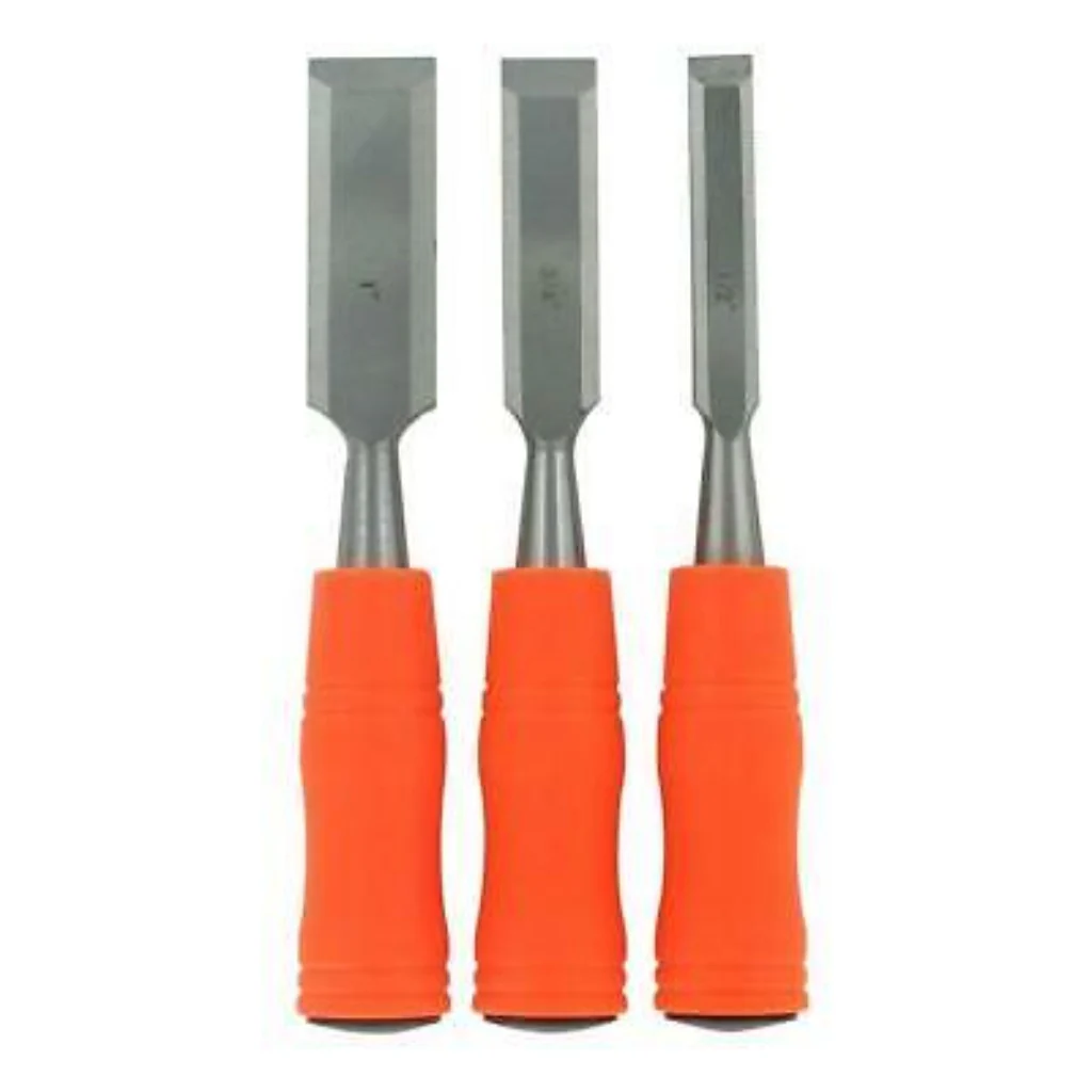 BuckBros Economy Wood Chisel Set (3-Piece)- DAMAGED BOX