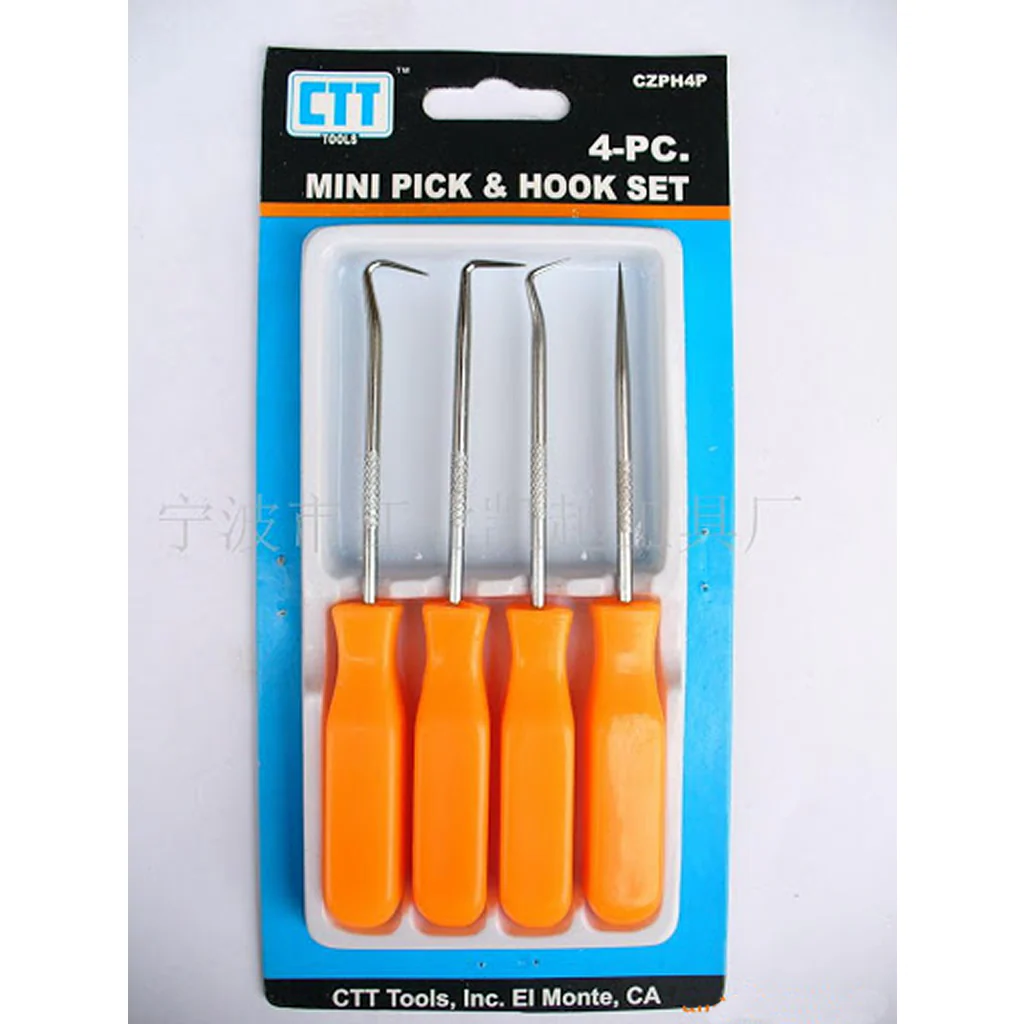 Cal Hawk 4 Piece Mini Pick and Hook Set - Image 2