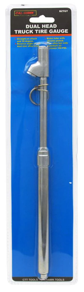 Cal Hawk Dual Head Truck Tire Gauge - Image 2