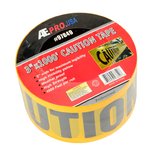 Caution Tape 3 Inch x 1000 Feet - Image 2