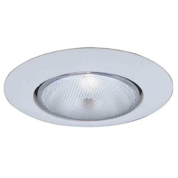 Commercial Electric 6 inch R40 White Recessed Open Trim Damaged Box
