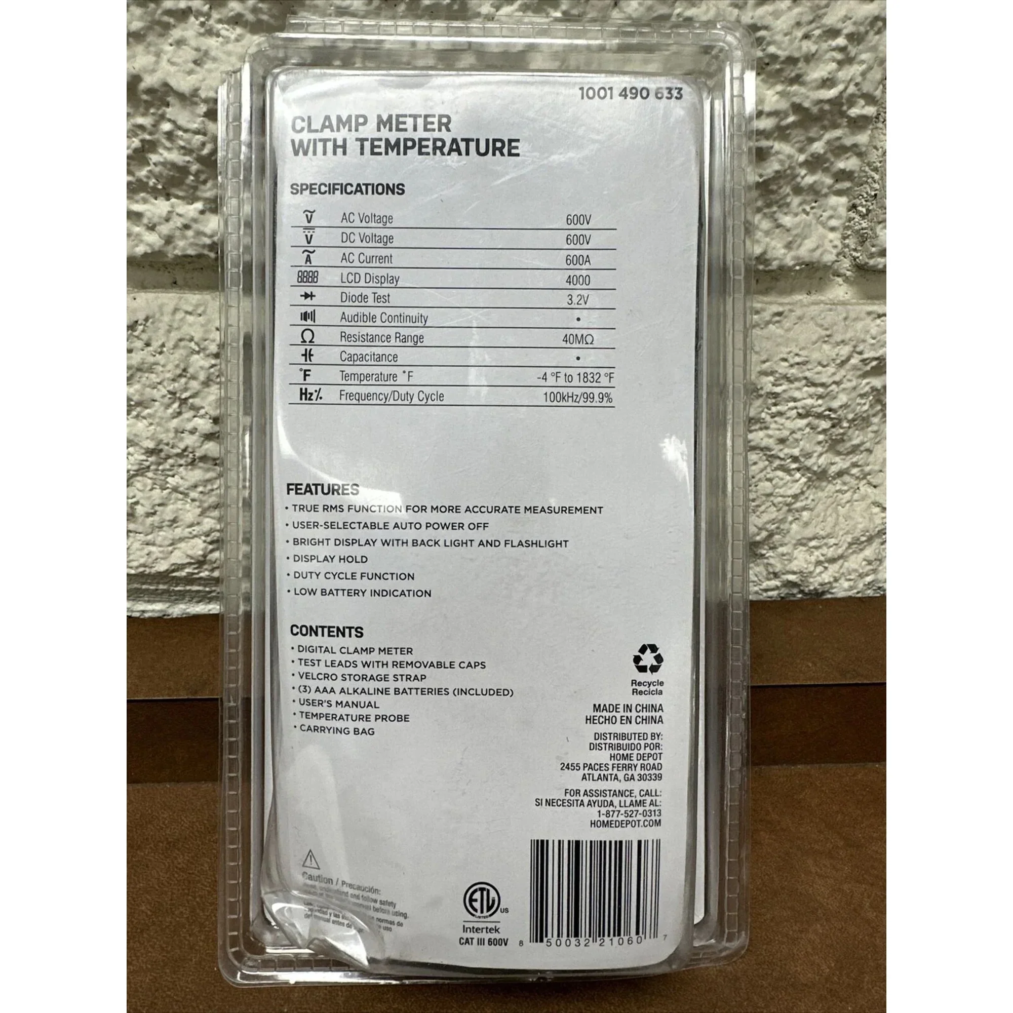 Commercial Electric Clamp With Temperature Damaged Box - Image 3