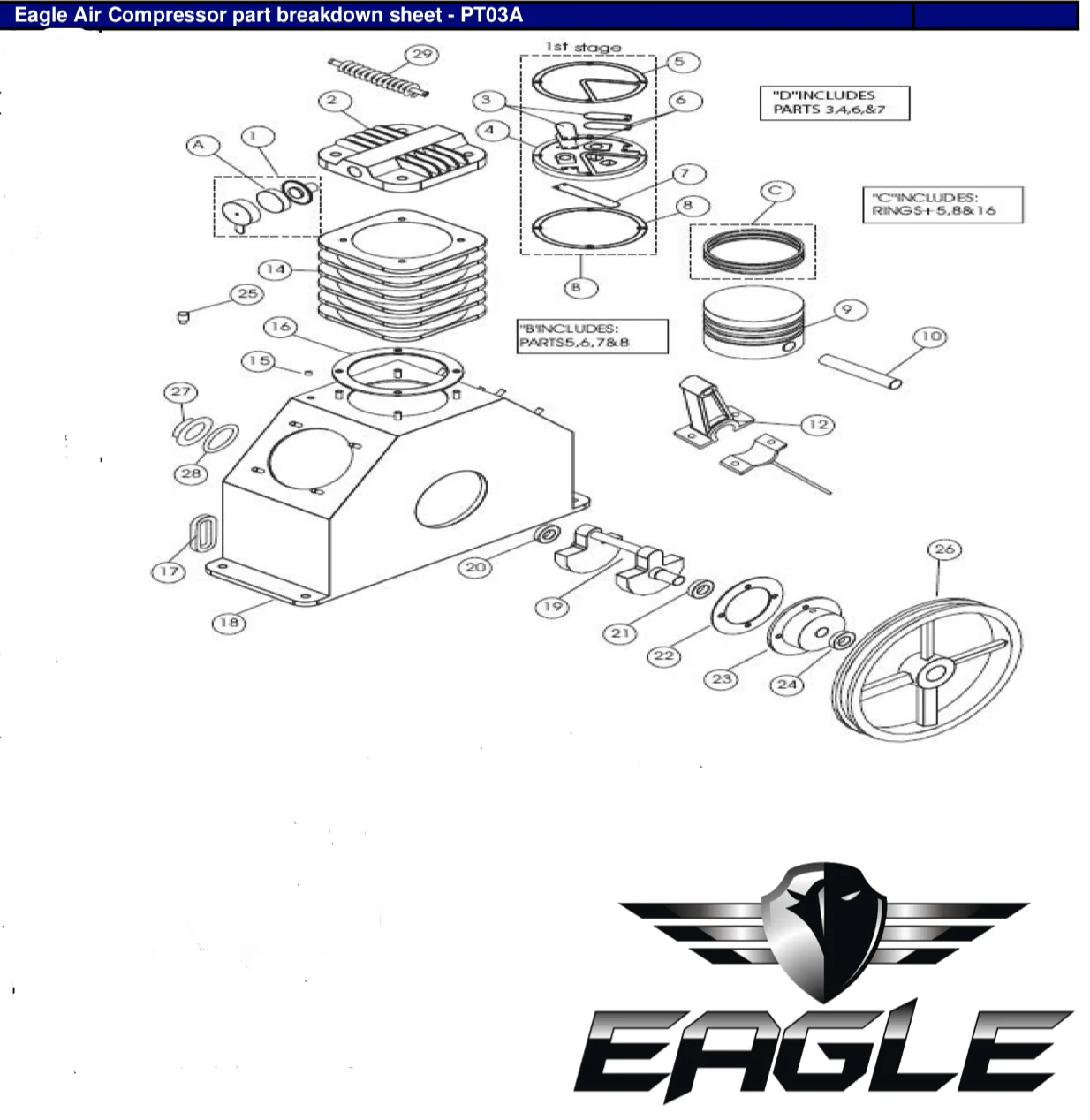 Compressor with Flywheel (PT03A) - Image 3