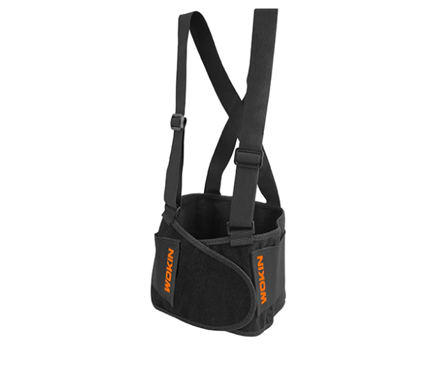 Wokin Back Support Belt with Adjustable Suspenders Large 120MM - Image 2