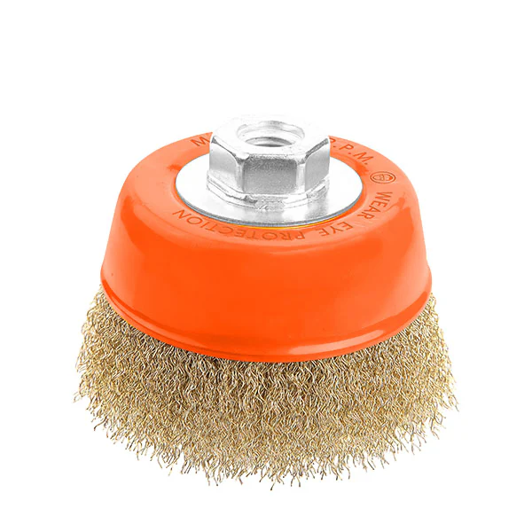Wokin 3 Inch Cup Wire Brush With Nut OUT 1-16-23 - Image 2