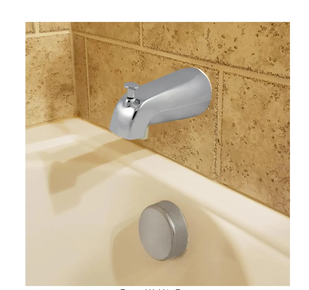 Danco 3 in. Universal Tub Spout with Handheld Shower Fitting Damaged Box - Image 3