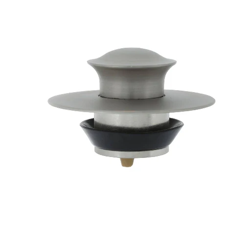 DANCO EZ Drain Bathtub Drain Stopper in Brushed Nickel DAMAGED BOX