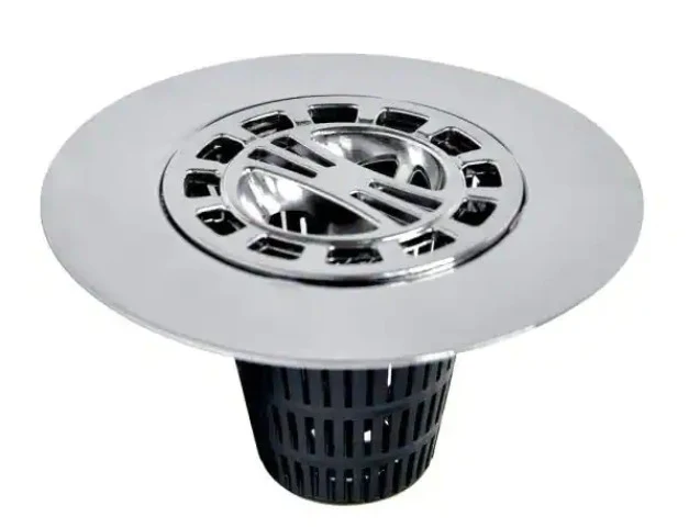 DANCO Hair Catcher for Shower Drain in Chrome *DAMAGED BOX*
