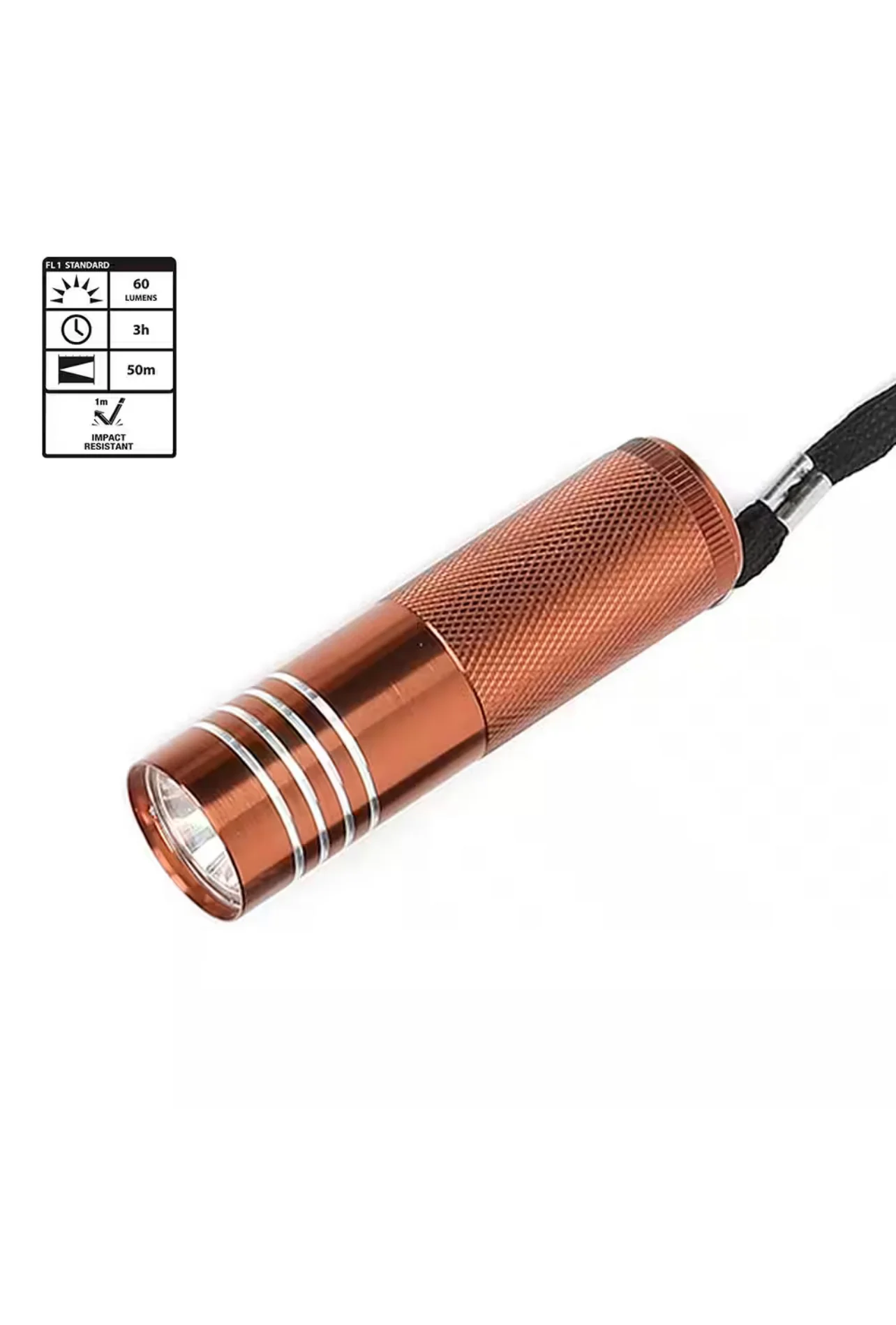 Defiant 8 Pack Of Aluminum Flashlight New In The Pack - Image 4