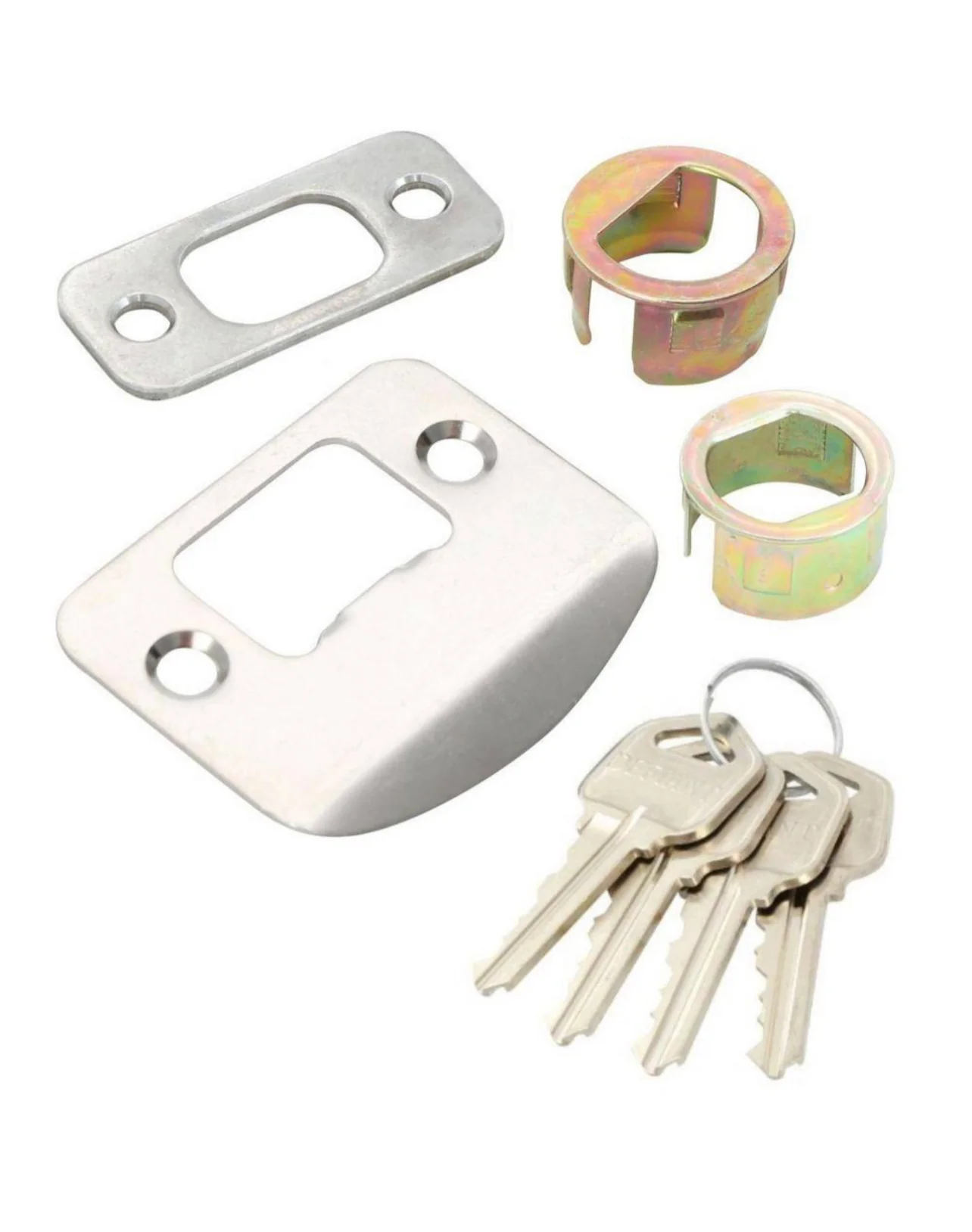 Defiant Brandywine Stainless Steel Combo Pack with Double Cylinder Deadbolt Damaged Box - Image 8