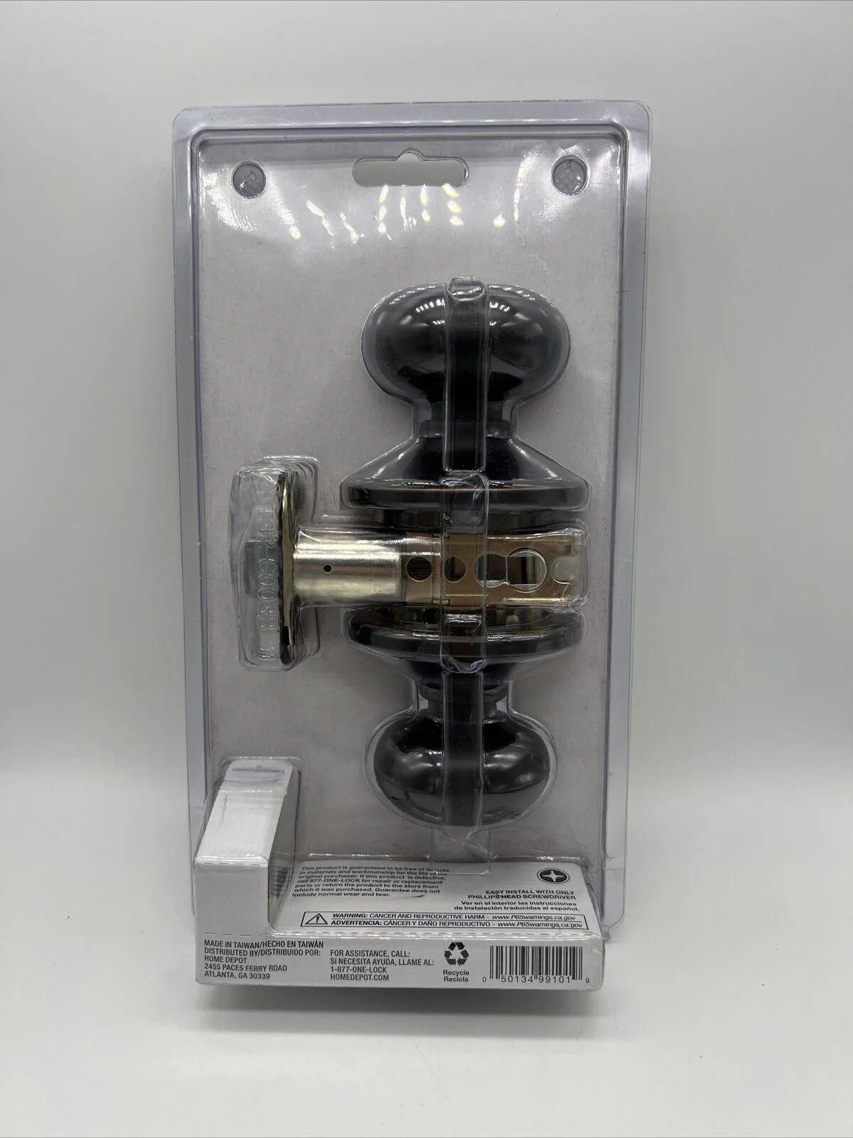 Defiant Hartford Collection Hall And Closet Aged Bronze Finish Door Knobs Damaged Box - Image 3