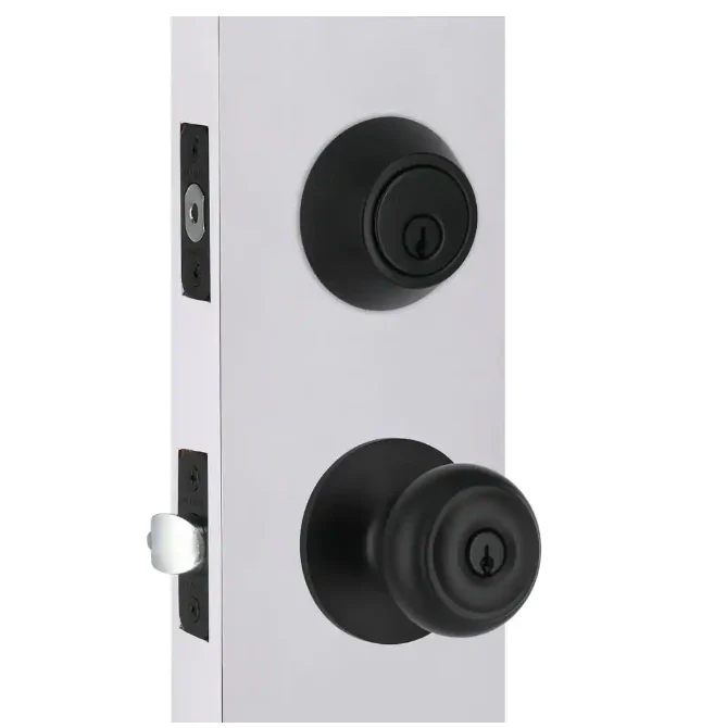 Defiant Hartford Matte Black Single Cylinder Keyed Entry Project Pack Combo Pack - Image 4