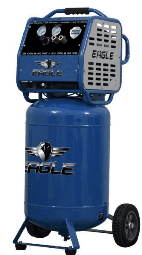 Eagle Silent Series 2 HP 20 Gallon Air Compressor - Image 2